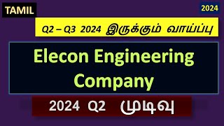 Elecon Engineering Company 2024 Q2  Q3 இருக்கும் வாய்ப்பு [upl. by Constantine]