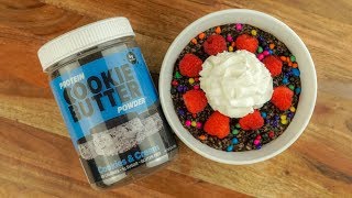 Low CalLow Carb Protein Cookie Butter Powder  3 Easy Low Cal Recipes [upl. by Llenra]