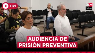 EN VIVO Sada Goray y Mauricio Fernandini en audiencia de prisión preventiva 2 de agosto del 2023 [upl. by Diannne34]