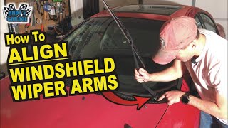 How To Align Windshield Wiper Arms Andy’s Garage Episode  256 [upl. by Aihsik]