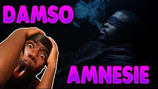 AMERICAN REACTS TO FRENCHBELGIUM RAP🔥 Damso  Amnésie CLIP OFFICIEL [upl. by Adiarf]