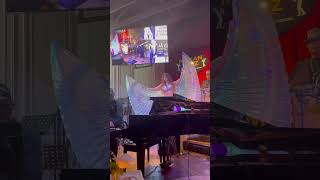 Denise Fuleihan performs her original song My Mi Amore Mix A with Belly Dancer amp Royal Connection [upl. by Ardnasil]