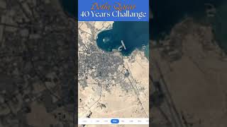 Dohas 40Year Transformation From Desert to Global Metropolis  Satellite Views Doha [upl. by Ssyla]