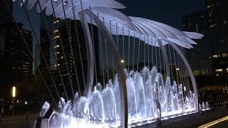 quotWings Over Waterquot sculpture at George R Brown Convention Center [upl. by Oneg326]