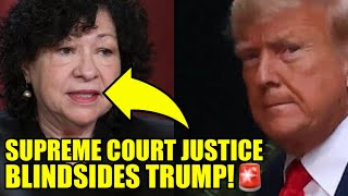 Supreme Court Justice Sotomayor Drops BOMBSHELL On Trump [upl. by Zindman]