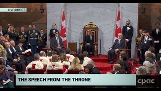 Speech from the Throne to Open the 43rd Parliament [upl. by Danette]