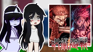 Toilet No Hanako San and Others React To Itadori vs Sukuna Part2  Gacha React [upl. by Rosco]