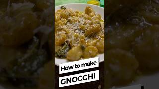 How to Make Gnocchi  recipe cooking food chef pasta trending foodie shorts [upl. by Anerec]