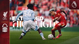 Extended Highlights Liverpool 01 Nottingham Forest  Reds first Premier League defeat [upl. by Yasdnil]