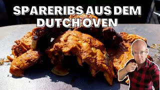 🔥Spareribs aus dem Dutch Oven  Burning Björn🔥 [upl. by Nivak638]