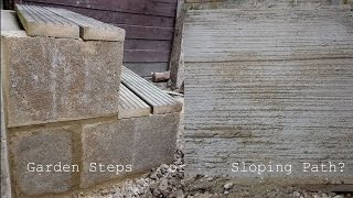 Garden Steps or Sloping Path or Both [upl. by Gean]