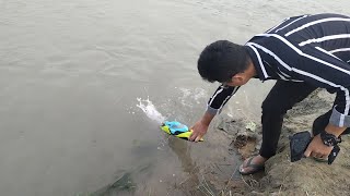 Rc boat testing video in Nepal  4DS2 RC Speed Boat  24GHz Remote Control  RC boat activity [upl. by Rafaelle]