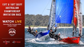 13ft and 16ft Skiff Nationals INVITATION RACE [upl. by Nosmoht]