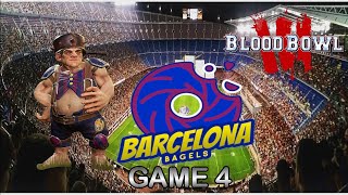 Halflings Vs Halflings again  Blood Bowl 3  Barcelona Bagels Game 4 [upl. by Charlotte339]