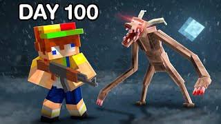 We Survived THE GOATMAN In Minecraft [upl. by Newell]