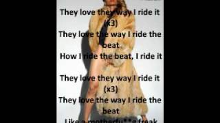 Ciara Ride Lyrics [upl. by Adnirol]