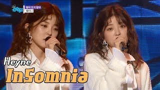 HOT HEYNE  Insomnia 혜이니  잠이 오지 않아 Show Music core 20180317 [upl. by Alaehcim]