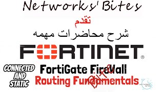 51 Fortigate FW  Routing Fundamentals  Connected and Static Routes [upl. by Daus]