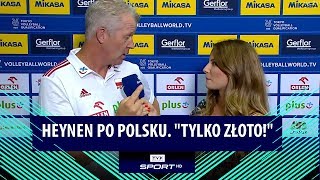 Vital Heynen po polsku quotTylko złoty medal igrzysk olimpijskichquot [upl. by Keraj]