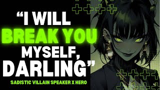 F4A 『Sadistic Yandere Villain Wants YOU』ASMR ROLEPLAY DominantToxicVillain X Hero [upl. by Acnaib]