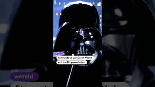 Stemacteur van Darth Vader en Lion King overleden [upl. by Ellerrehc]