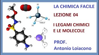 LA CHIMICA FACILE  Lezione 04  I legami chimici [upl. by Yablon]