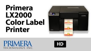 Print Color Labels with LX2000 from Primera [upl. by Cirted]