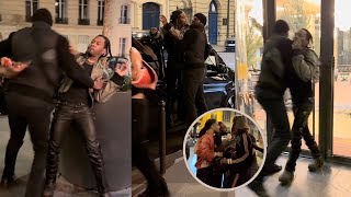 Offset Involved In Fight In Paris With French Rapper Gazo [upl. by Atiniv]