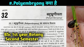 What is Polyembryony [upl. by Iong]