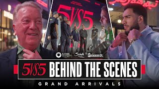 Behind the Scenes  Queensberry vs Matchroom 5v5 Grand Arrivals 🎬 [upl. by Senhauser]