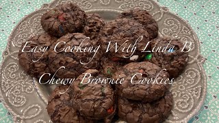 Chewy Brownie Cookies cookies browniecookies [upl. by Brenton]