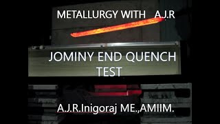 JOMINY END QUENCH TEST [upl. by Westhead]