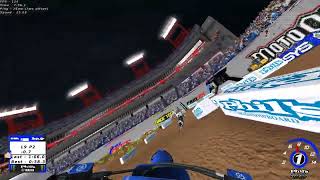 2023 Round 15 Nashville Supercross 450 Pro Main Event  Mx Simulator [upl. by Xylia]