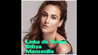 Antes e Depois das Novelas Mexicanas  Linha do Tempo  Ilithya Manzanilla [upl. by Josefina]