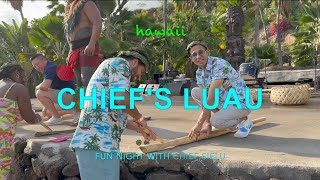 CHIEFS LUAU  Oahus most intimate amp authentic Luau experience with Chief SielusNepalese Family [upl. by Elsinore]