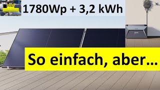 Anker SOLIX Solarbank DualSystem MegaBalkonkraftwerk mit 1780Wp IBC 32kWh Speicher 600800W [upl. by Placido460]