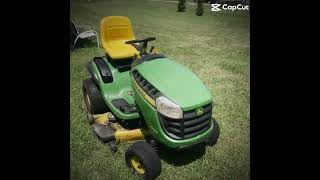 John Deere D140 edit johndeere lawnmower D140 [upl. by Essyle]