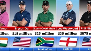 Richest Golfers In The World 2024 [upl. by Sergo21]