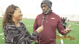 Washington Commanders Coach Anthony Lynn goes 1on1 with Donna [upl. by Granoff]