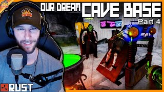 Part 4 Our Dream CAVE BASE ft Quest amp Reid  chocoTaco RUST Halloween Gameplay [upl. by Golightly488]