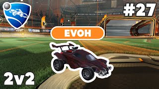 Evoh Ranked 2v2 PRO Replay 27  Rocket League Replays [upl. by Norse491]