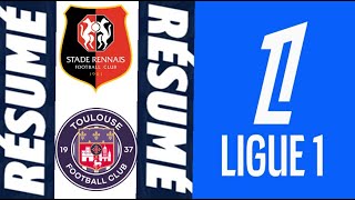 Stade Rennais FC 02 Toulouse FC Résumé  Ligue 1 20242025 [upl. by Areip]