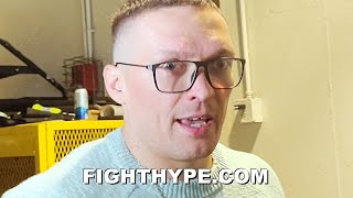 USYK IMMEDIATE REACTION TO LOMACHENKO DROPPING amp DOMINATING RICHARD COMMEY IN UNANIMOUS DECISION WIN [upl. by Oecile]