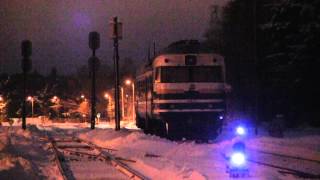 Estonian DMUs departing to UstKamenogorsk Kazakhstan [upl. by Treat]