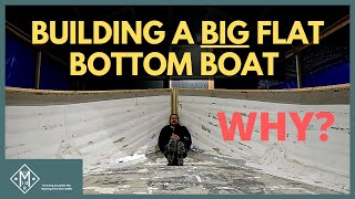 Building a Big Flat Bottom Boat  The Story of Albatross [upl. by Orozco]