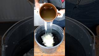 5 Liters of Wax vs Cold Water satisfying [upl. by Ewen]