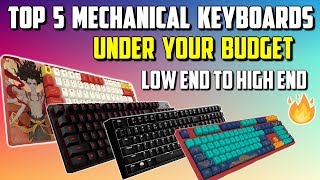 TOP 5 BEST Mechanical Keyboards 2020  Which one is best for you  Hindi [upl. by Antonina508]