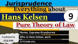 Pure Theory of Law by Hans Kelsen  Grundnorm  Norms  Jurisprudence [upl. by Morten]