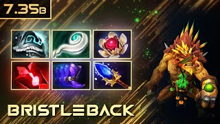 OFFLANE B0NE7 BRISTLEBACK 735  Dota2 4K [upl. by Silma86]