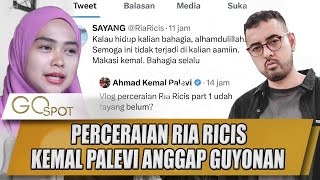 PERCERAIAN RIA RICIS DAN TEUKU RYAN DIJADIKAN BAHAN GUYONAN KEMAL PALEVI  GO SPOT [upl. by Ragan]